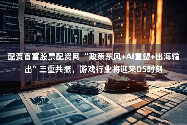 配资首富股票配资网 “政策东风+AI重塑+出海输出”三重共振，游戏行业将迎来DS时刻